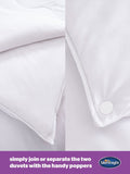 Silentnight All Seasons 10.5 and 4.5 tog duvet (British brand)