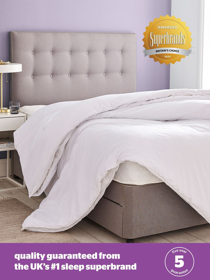 Silentnight All Seasons 10.5 and 4.5 tog duvet (British brand)