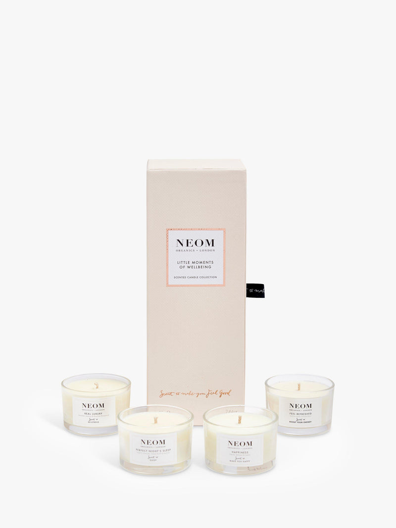 NEOM travel candle gift set, imported from the UK