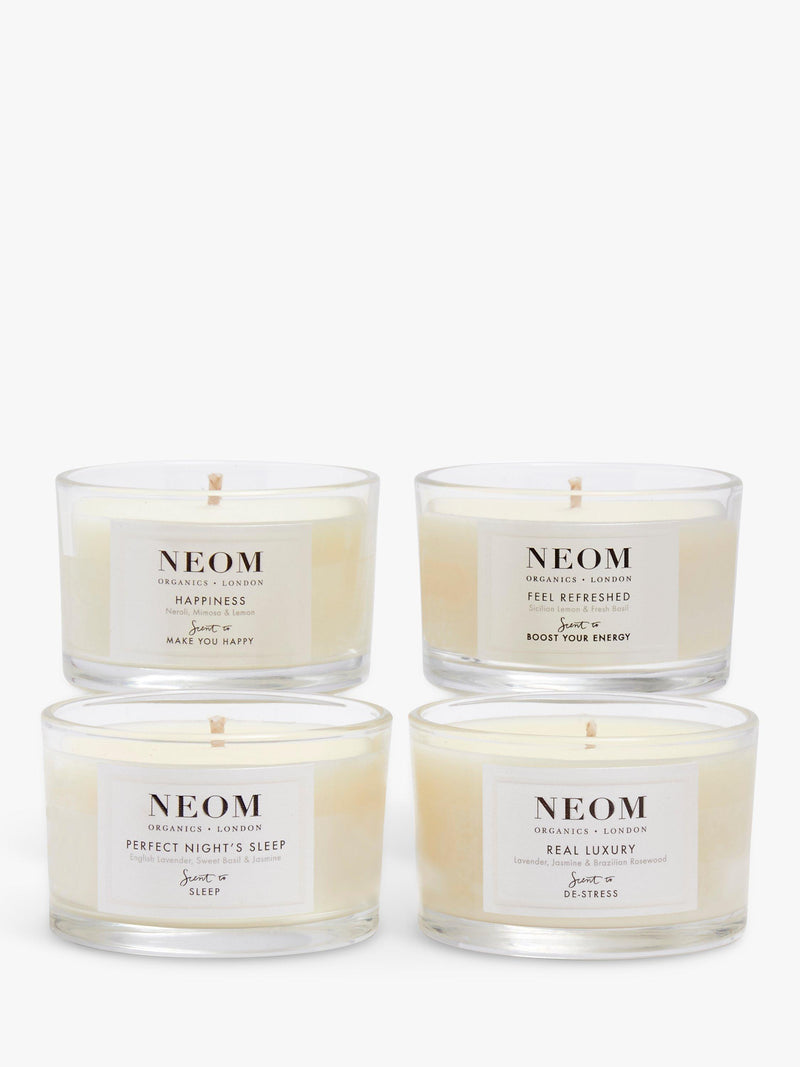 NEOM travel candle gift set, imported from the UK