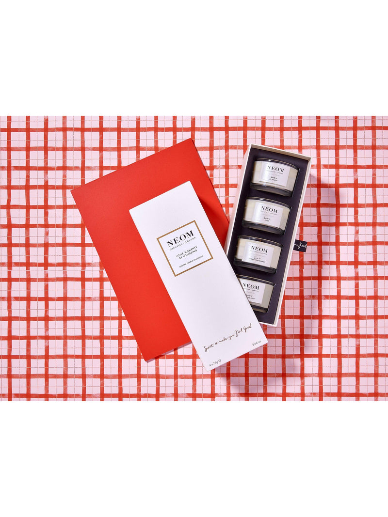 NEOM travel candle gift set, imported from the UK