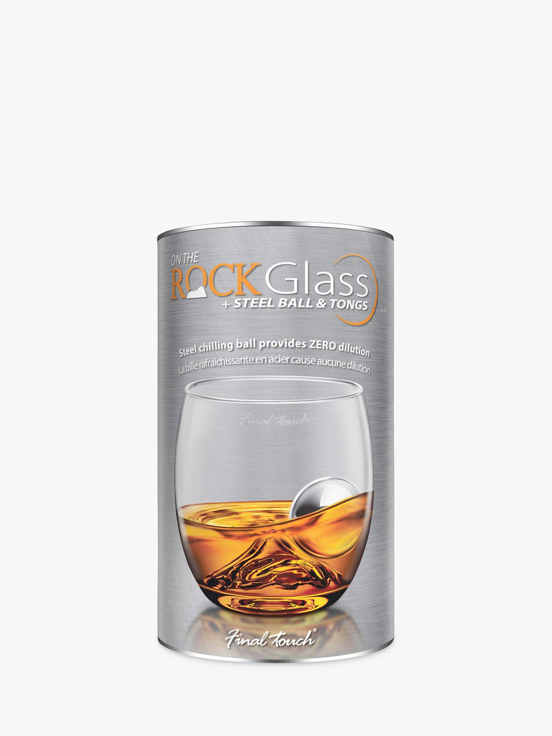 Final Touch On the Rock glass set - British product