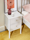 John Lewis Wilton bedside cabinet with two drawers - British product
