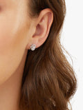 Jools by Jenny Brown cubic zirconia stud earrings sterling silver - British product