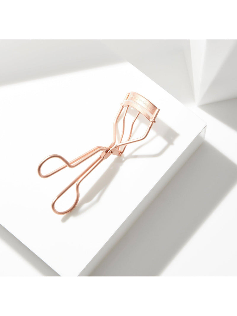 Tweezerman rose gold eyelash curler, imported from the UK