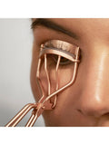 Tweezerman rose gold eyelash curler, imported from the UK