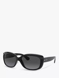 Ray-Ban Jackie Ohh polarised rectangular sunglasses, UK version