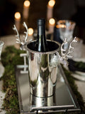 Culinary Concepts Stag Head Wine Cooler Silver - British product