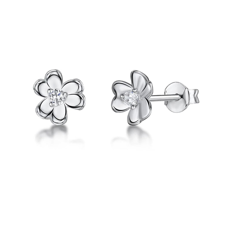 Jools by Jenny Brown clover stud earrings, imported from the UK