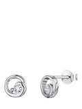 Jools by Jenny Brown cubic zirconia stud earrings - British product