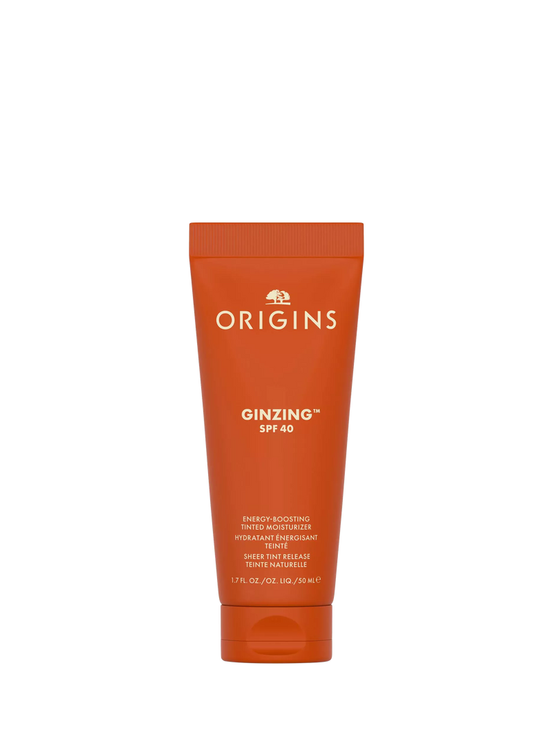 Origins GinZing Energy Boosting SPF 40 Tinted Moisturiser 50ml, imported from the UK