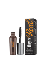 John Lewis Benefit They're Real! Lengthening Mascara Mini, Black Travel Mascara 4g- Buy online at McGrocer