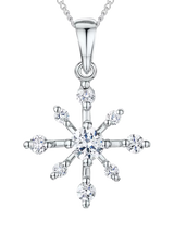 John Lewis Jools by Jenny Brown Cubic Zirconia Twinkling Star Necklace, Silver, 16-Inch Chain- Buy online at McGrocer