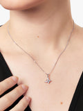 Jools by Jenny Brown cubic zirconia butterfly necklace, UK version
