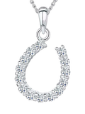 Jools by Jenny Brown cubic zirconia horseshoe necklace - British product