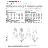 Vogue women's dress sewing pattern 9252 (British brand)