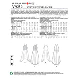 Vogue women's dress sewing pattern 9252 (British brand)