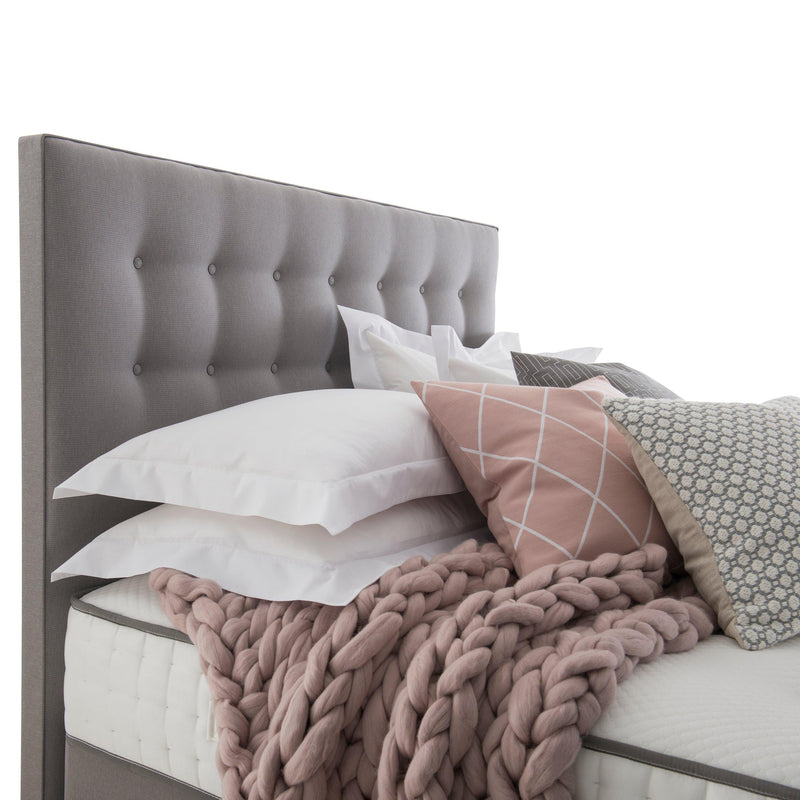 Silentnight full height headboard double slate grey, UK version