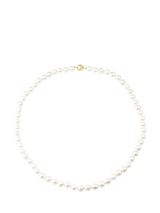 John Lewis E.W Adams 9ct Gold Freshwater Pearl Necklace, White, 18 inch- Buy online at McGrocer