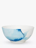 Rick Stein bone china cereal bowls set of 4 blue white (British brand)