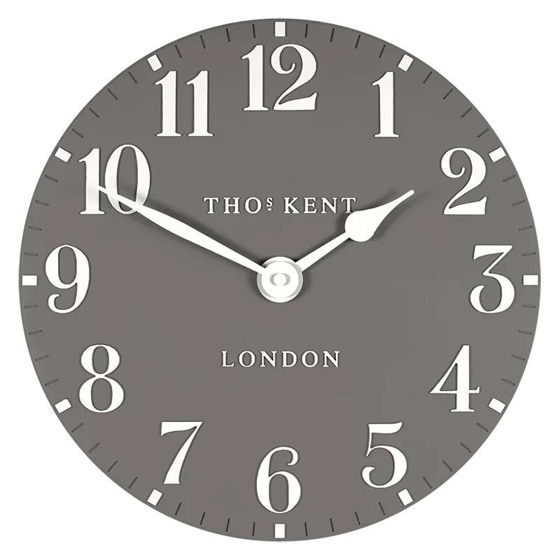 Thomas Kent Arabic Numerals wall clock 30cm, UK version