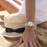 Mondaine women's watch 30mm date mesh bracelet (British brand)
