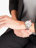Mondaine Evo 2 watch with date and mesh band 40mm, UK version