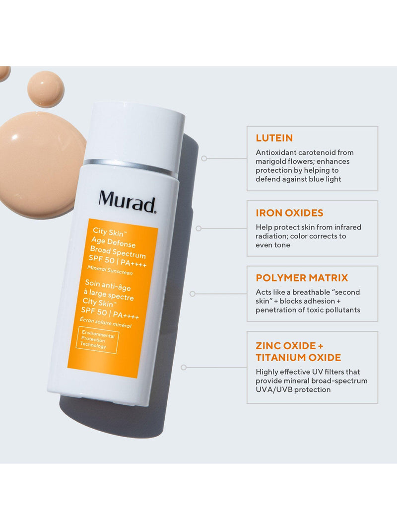 Murad mineral sunscreen SPF 50 PA++++ 50ml, imported from the UK