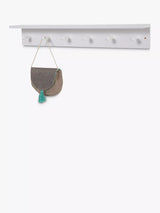 John Lewis Great Little Trading Co Shaker Peg Rail White Wall-Mounted Coat Rack- Buy online at McGrocer
