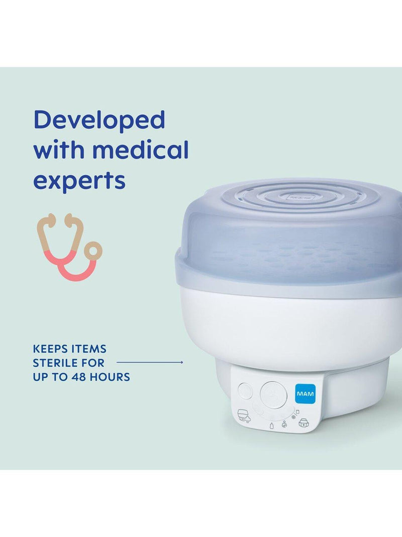 MAM 6-in-1 electric steriliser and bottle warmer (British brand)