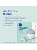 MAM 6-in-1 electric steriliser and bottle warmer (British brand)