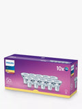 Philips 4.6W GU10 LED bulb 10 pack (British brand)