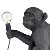 Seletti monkey table lamp black (British brand)