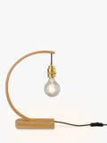 Tom Raffield Hanter large oak table lamp (British brand)