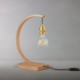 Tom Raffield Hanter large oak table lamp (British brand)