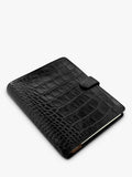 Filofax Classic Croc A5 Organiser in Ebony - British product