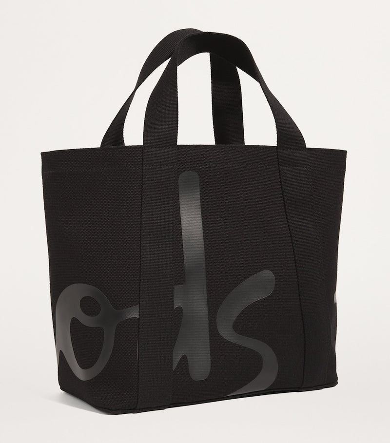 Harrods mini cotton logo tote bag, UK version