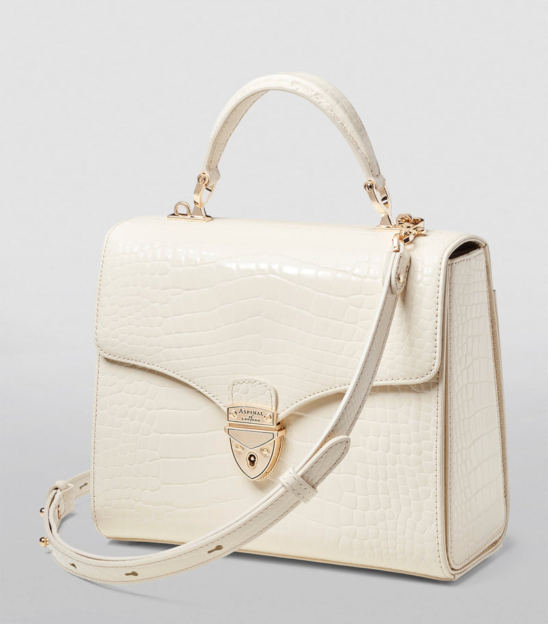 Aspinal of London Mayfair Bag Italian leather handbag (British brand)