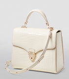 Aspinal of London Mayfair Bag Italian leather handbag (British brand)