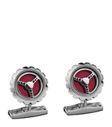 Harrods Chopard Racing Steering Wheel Cufflinks- Buy online at McGrocer