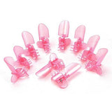 Envie pink plastic nail protectors 10pcs - British product