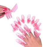 Envie pink plastic nail protectors 10pcs - British product
