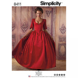 John Lewis Simplicity Women's Costume Dress Sewing Pattern 8411- Buy online at McGrocer