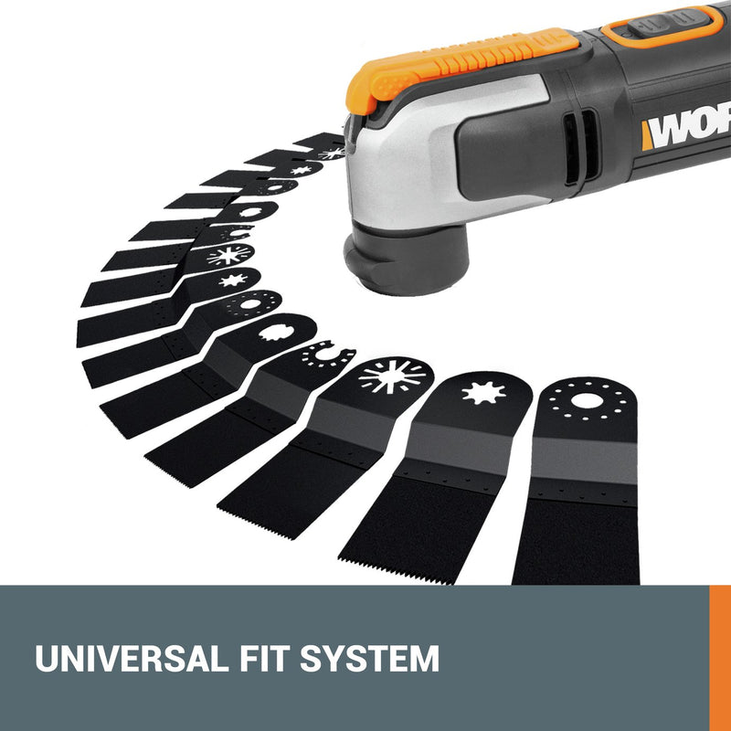 WORX WX686 Sonicrafter electric multitool with accessories (British brand)