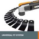 WORX WX686 Sonicrafter electric multitool with accessories (British brand)