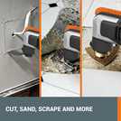 WORX WX686 Sonicrafter electric multitool with accessories (British brand)