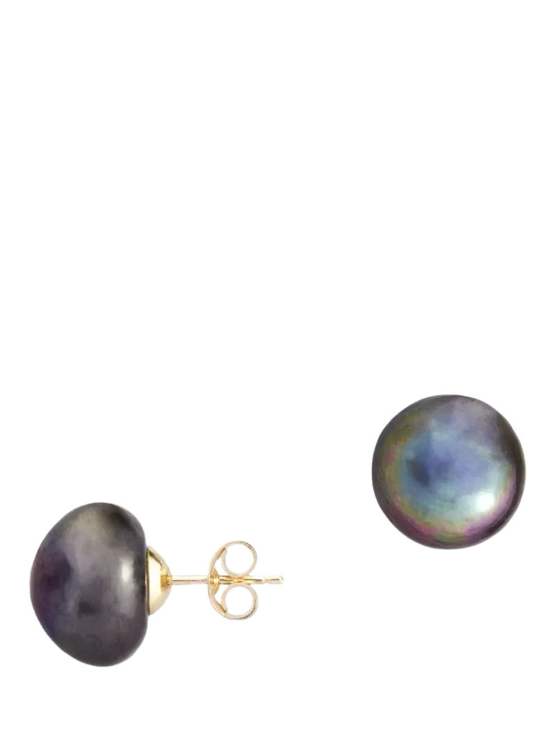 E.W Adams 9ct Gold Freshwater Pearl Stud Earrings