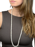 E.W Adams long pearl necklace 86cm (British brand)