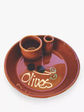 Graupera terracotta olive dish 15cm (British brand)