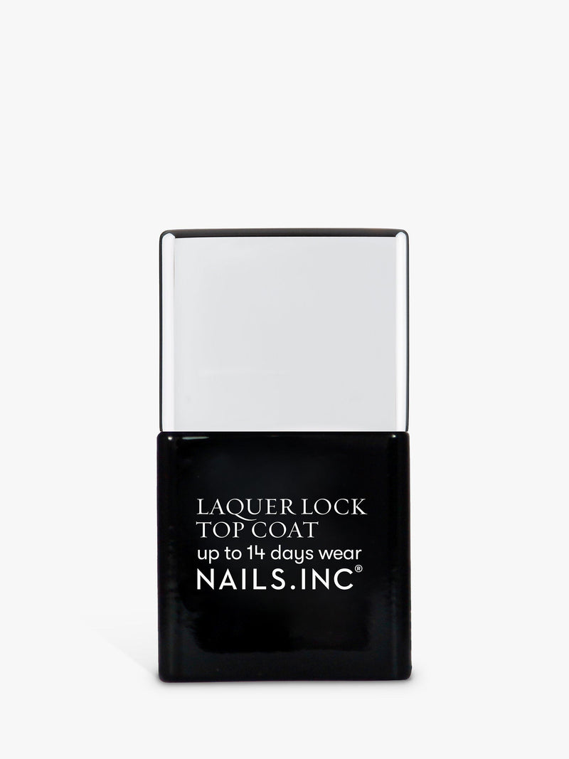 Nails Inc Lacquer Lock top coat 14ml, imported from the UK
